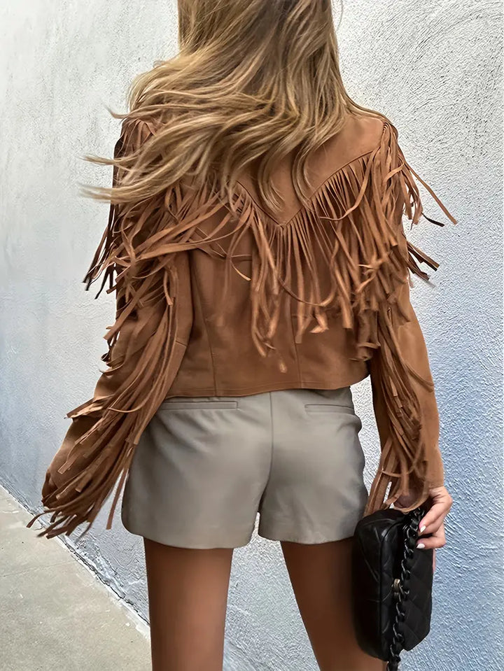 Women's Fringe Jacket | Stylish