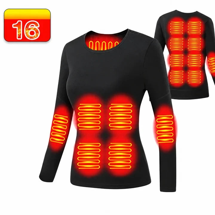Unisex Electric Snowboarding Thermal Ski Underwear Set | Winter