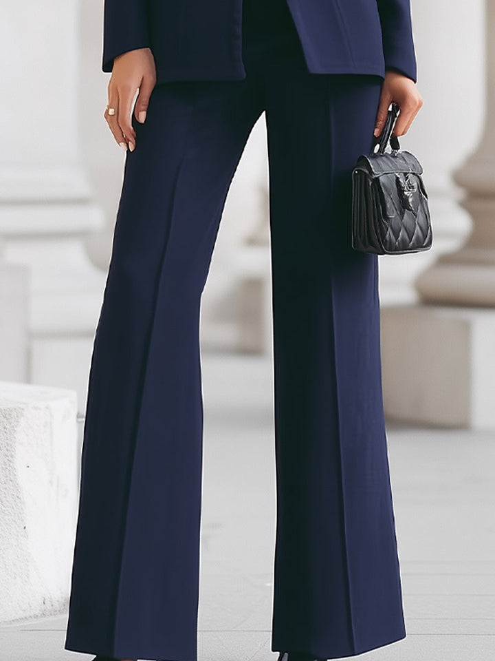 Women's Elegant Blazer and Trouser Suit Set | Formal