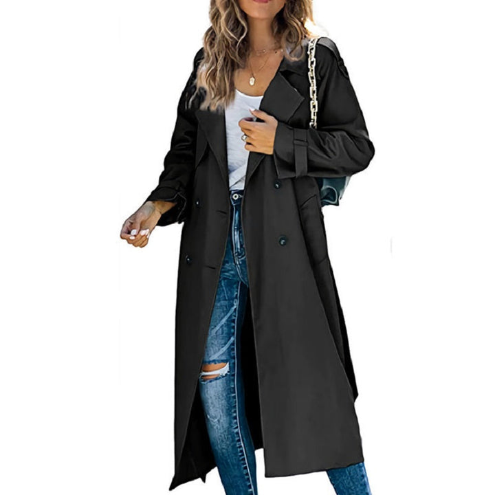 Women's Winter Long Coat | Notch Lapel