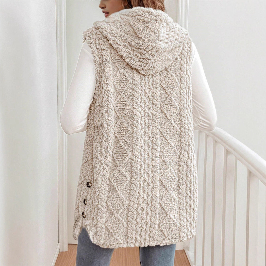 Women's Chic Sleeveless Vest | Textured