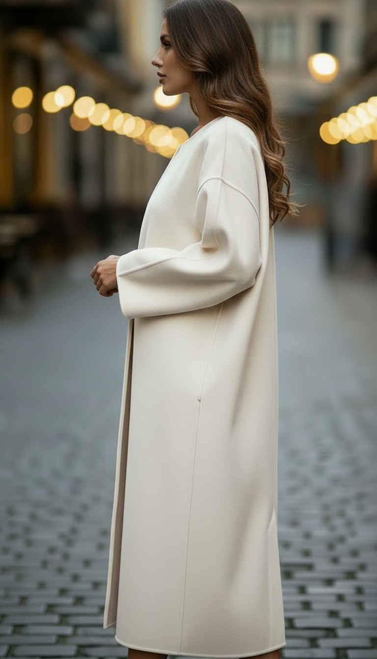 Women's Chic Oversized Coat | Longline