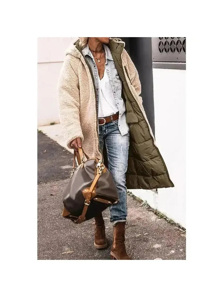 Women's Longline Puffer Coat | Casual