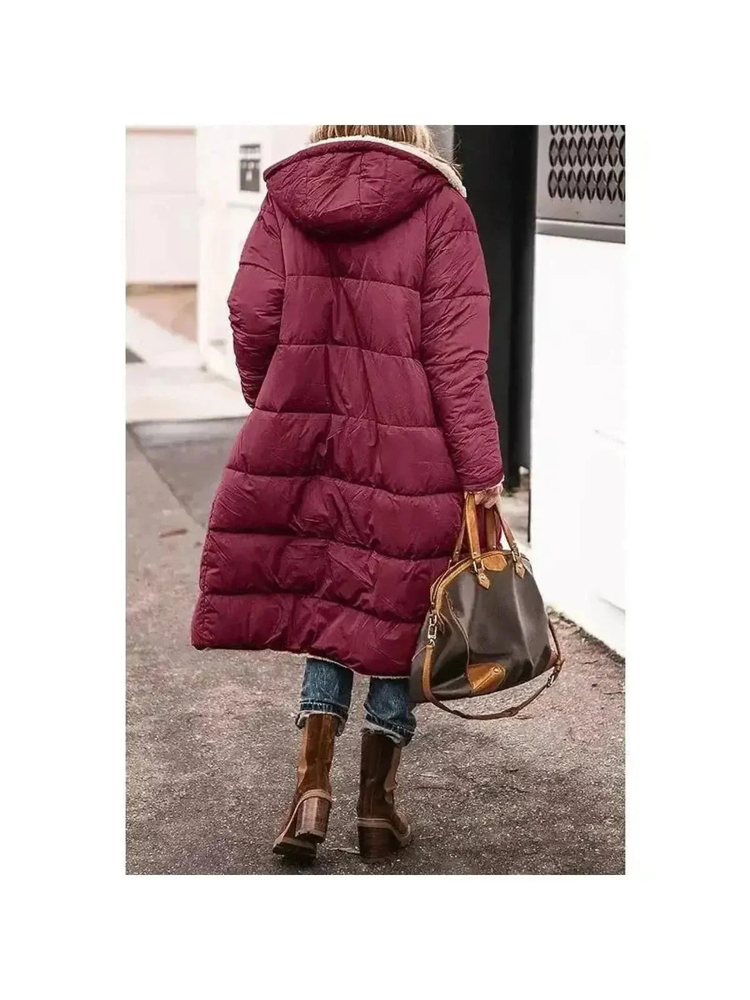 Women's Longline Puffer Coat | Casual