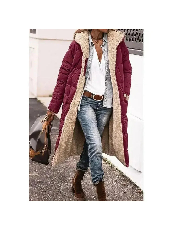 Women's Longline Puffer Coat | Casual