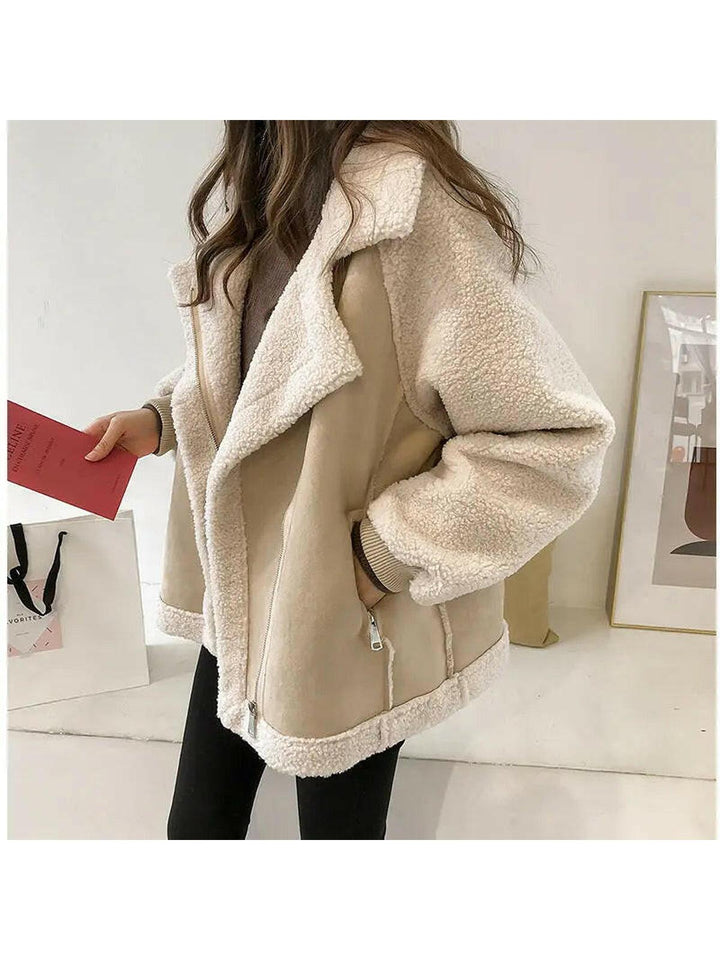 Women's Stylish Zip-Up Jacket | Pockets