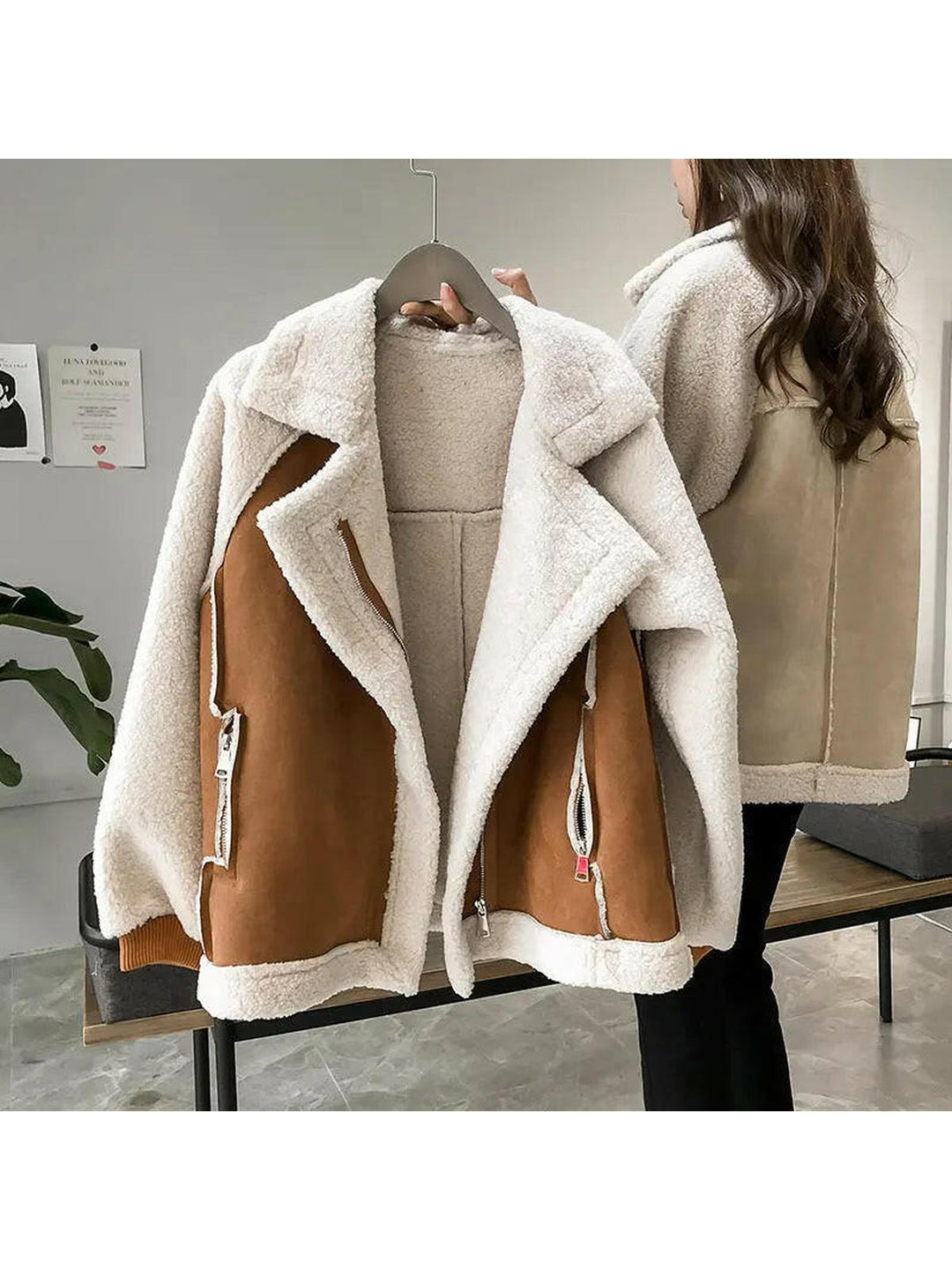 Women's Stylish Zip-Up Jacket | Pockets