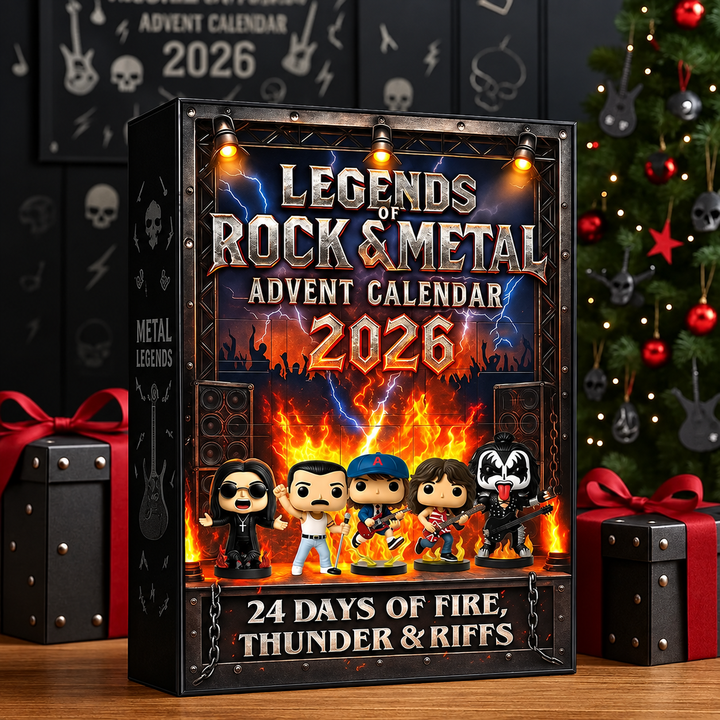 Rock Star Advent Calendar With Mini Collectibles | Christmas