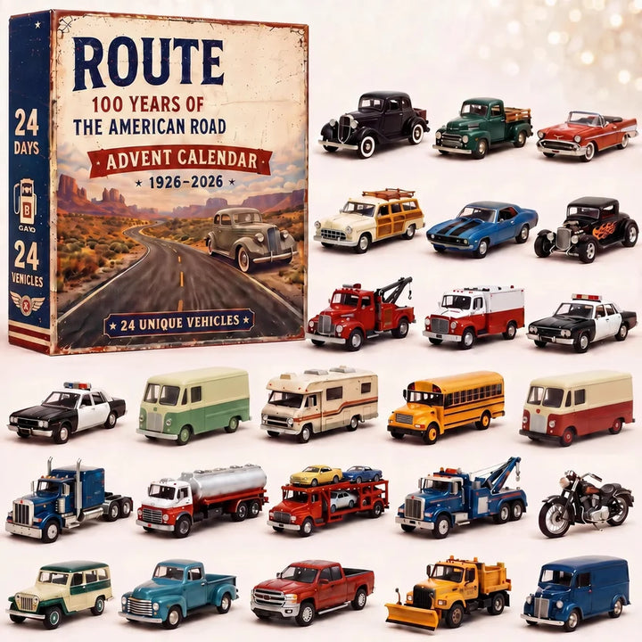 Christmas Sports Cars And Bikes Advent Calendar | 24 Days