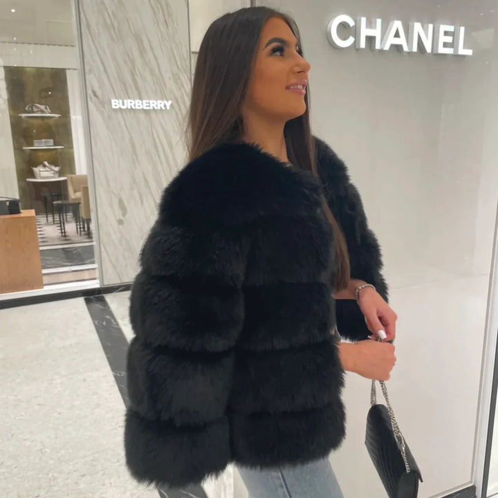 Women's Cropped Elegant Jacket | Stylish