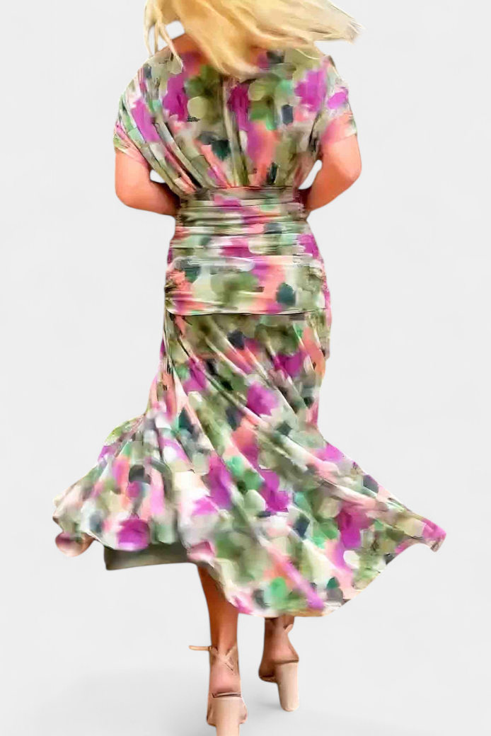 Women's Elegant Off Shoulder Wedding Guest Formal Dress | Maxi