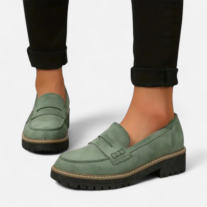 Women's Slip On Moccasins | Cushioned Sole