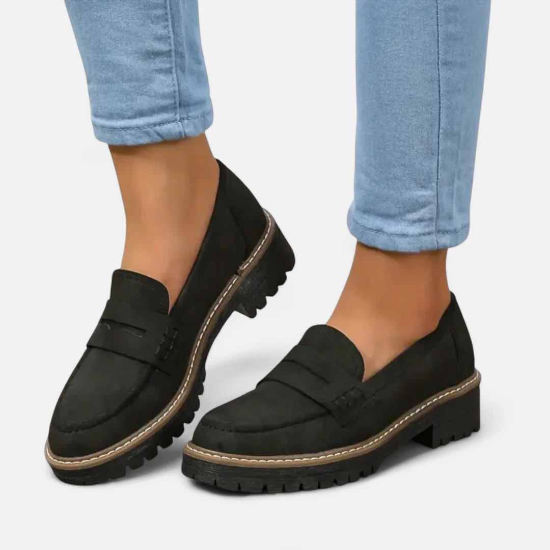 Women's Slip On Moccasins | Cushioned Sole