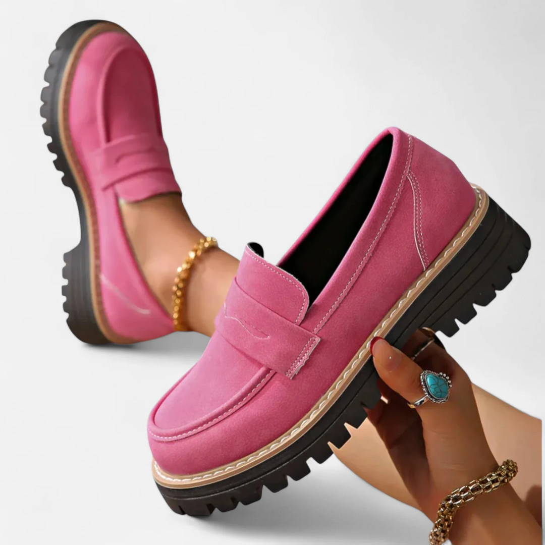 Women's Slip On Moccasins | Cushioned Sole