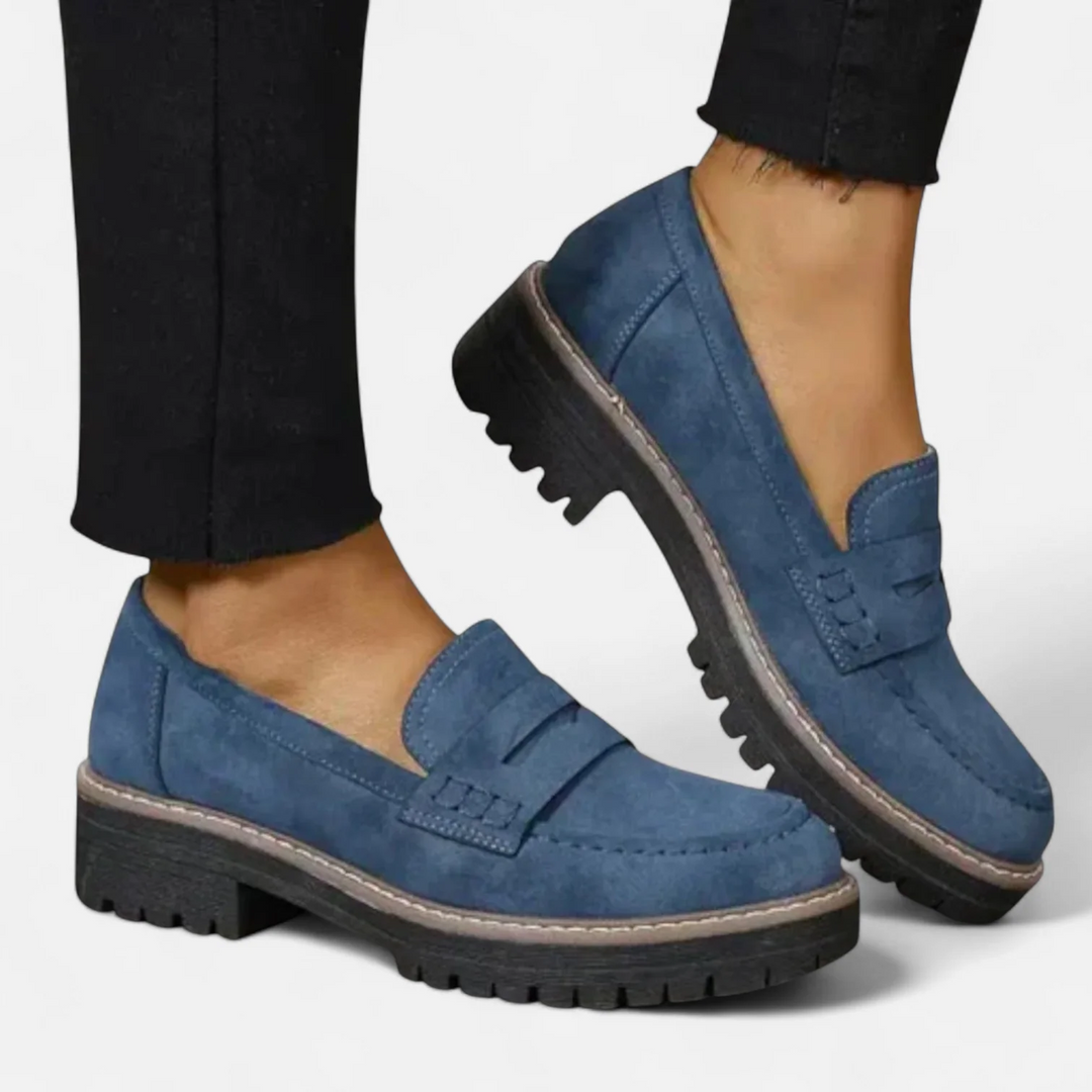 Women's Slip On Moccasins | Cushioned Sole