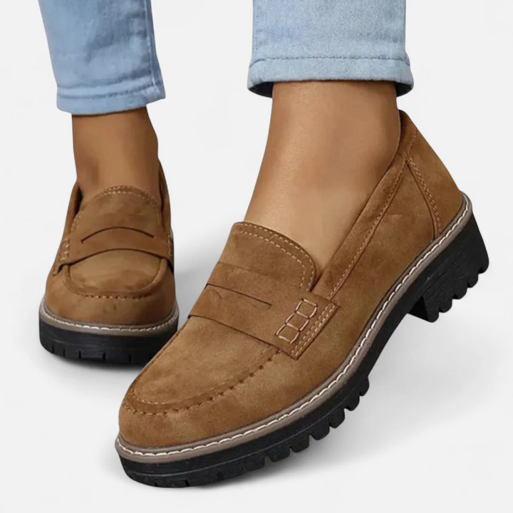 Women's Slip On Moccasins | Cushioned Sole