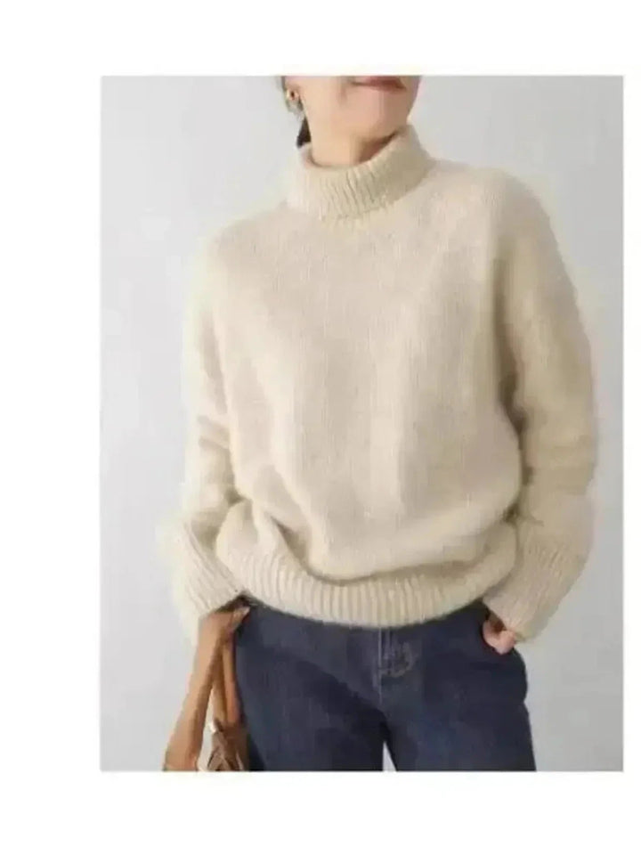 Women's Winter Turtleneck Jumper | Elegant