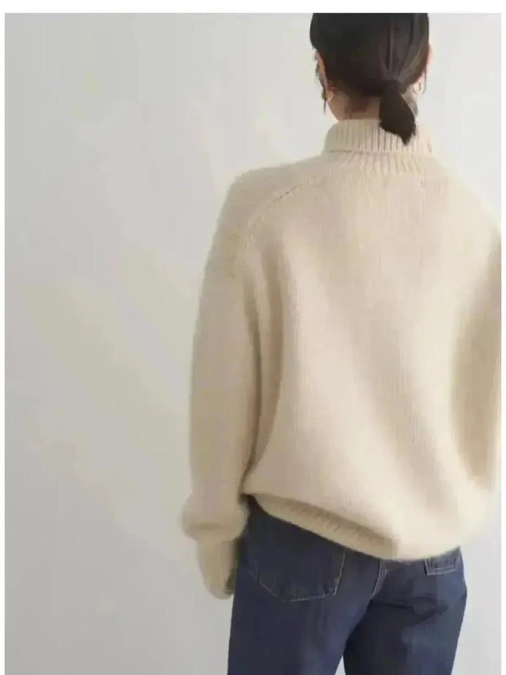 Women's Winter Turtleneck Jumper | Elegant