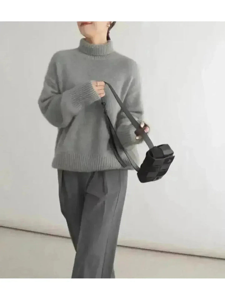 Women's Winter Turtleneck Jumper | Elegant