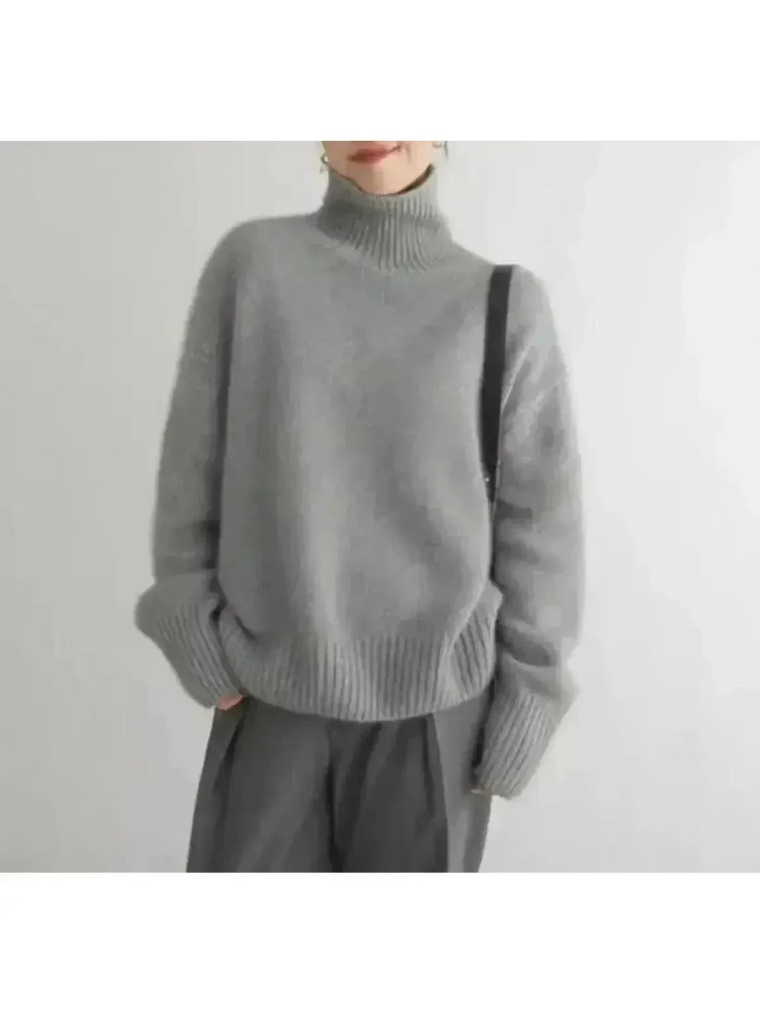 Women's Winter Turtleneck Jumper | Elegant
