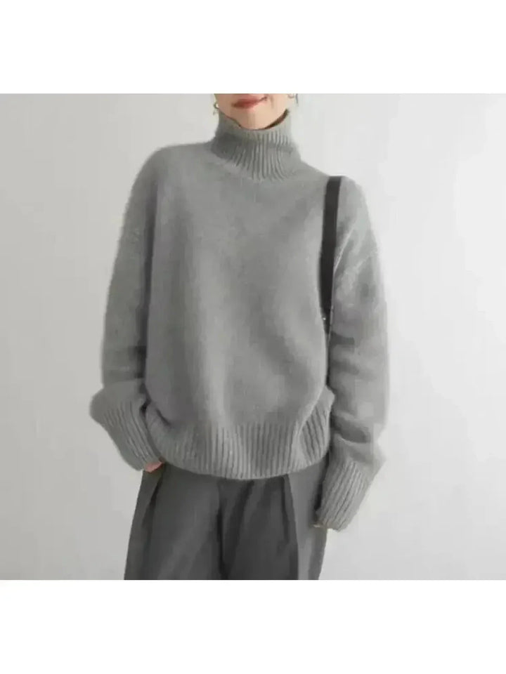 Women's Winter Turtleneck Jumper | Elegant