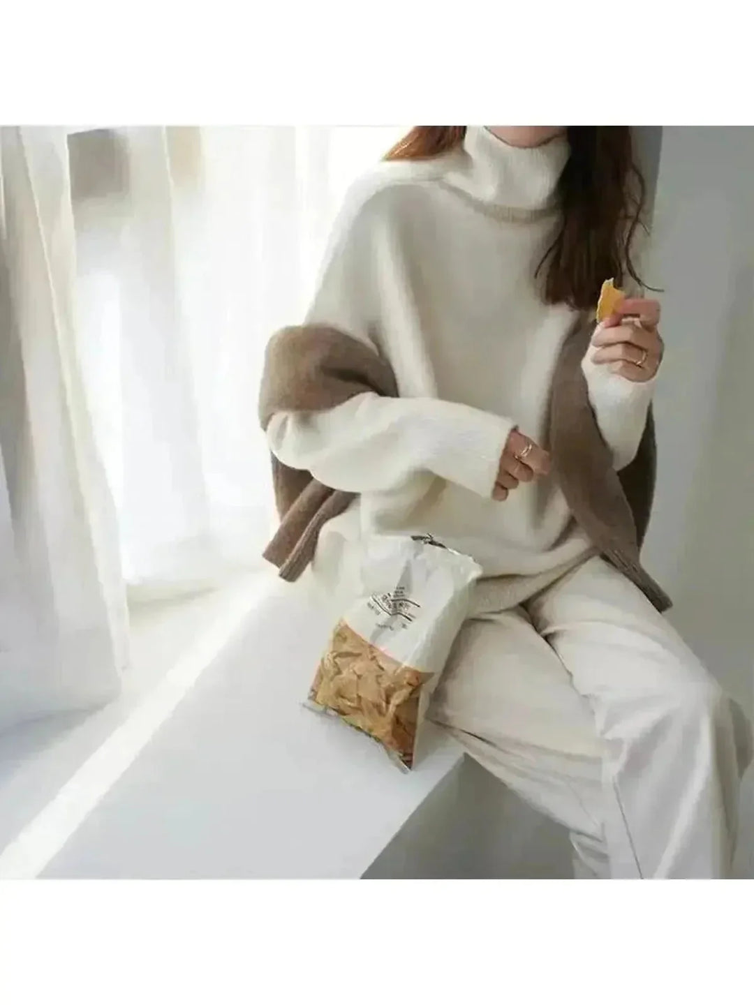 Women's Winter Turtleneck Jumper | Elegant