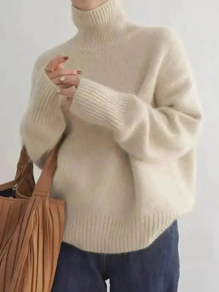 Women's Winter Turtleneck Jumper | Elegant