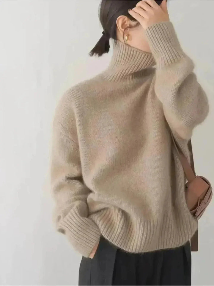Women's Winter Turtleneck Jumper | Elegant