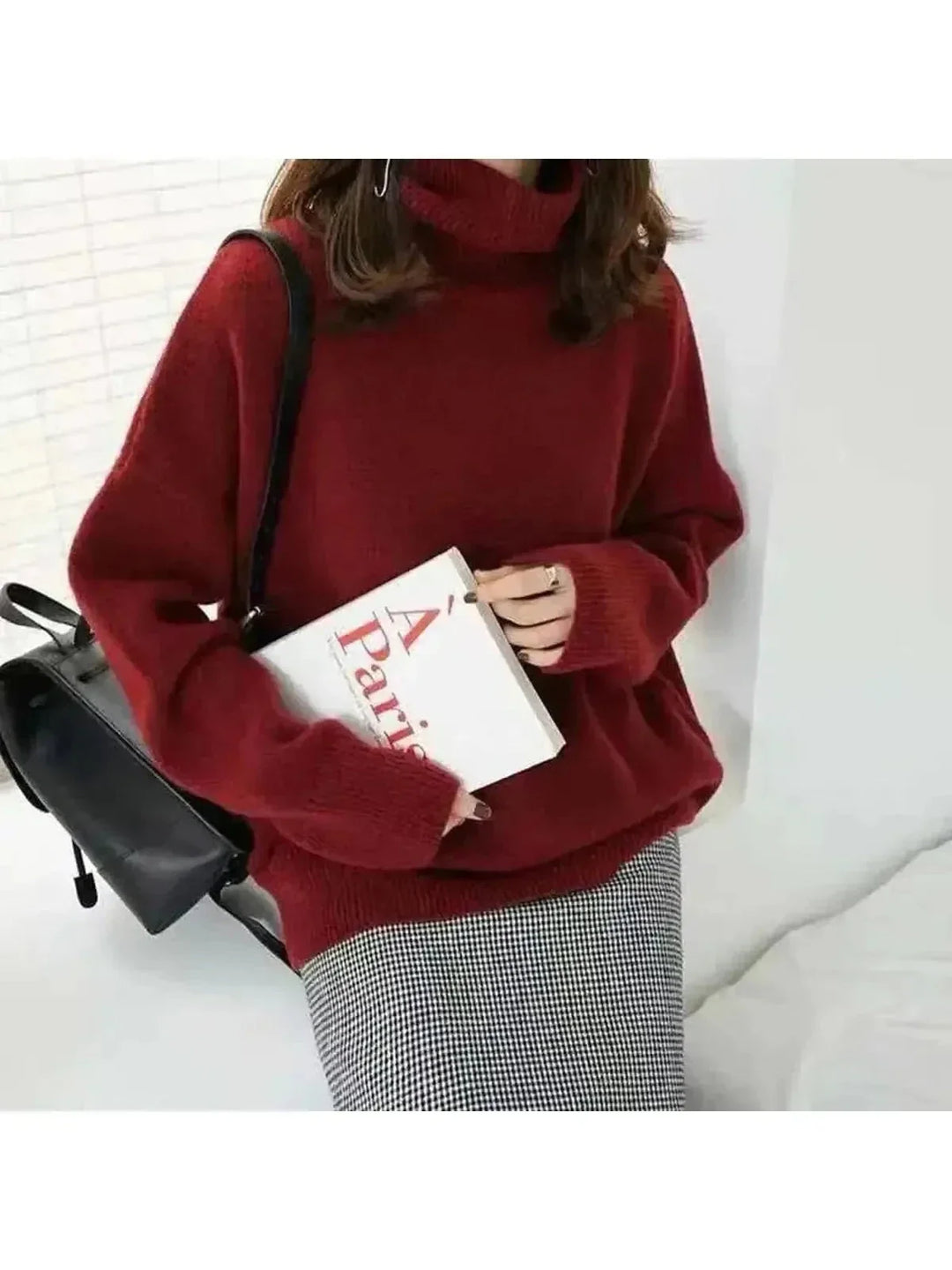 Women's Winter Turtleneck Jumper | Elegant