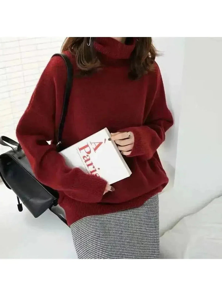 Women's Winter Turtleneck Jumper | Elegant
