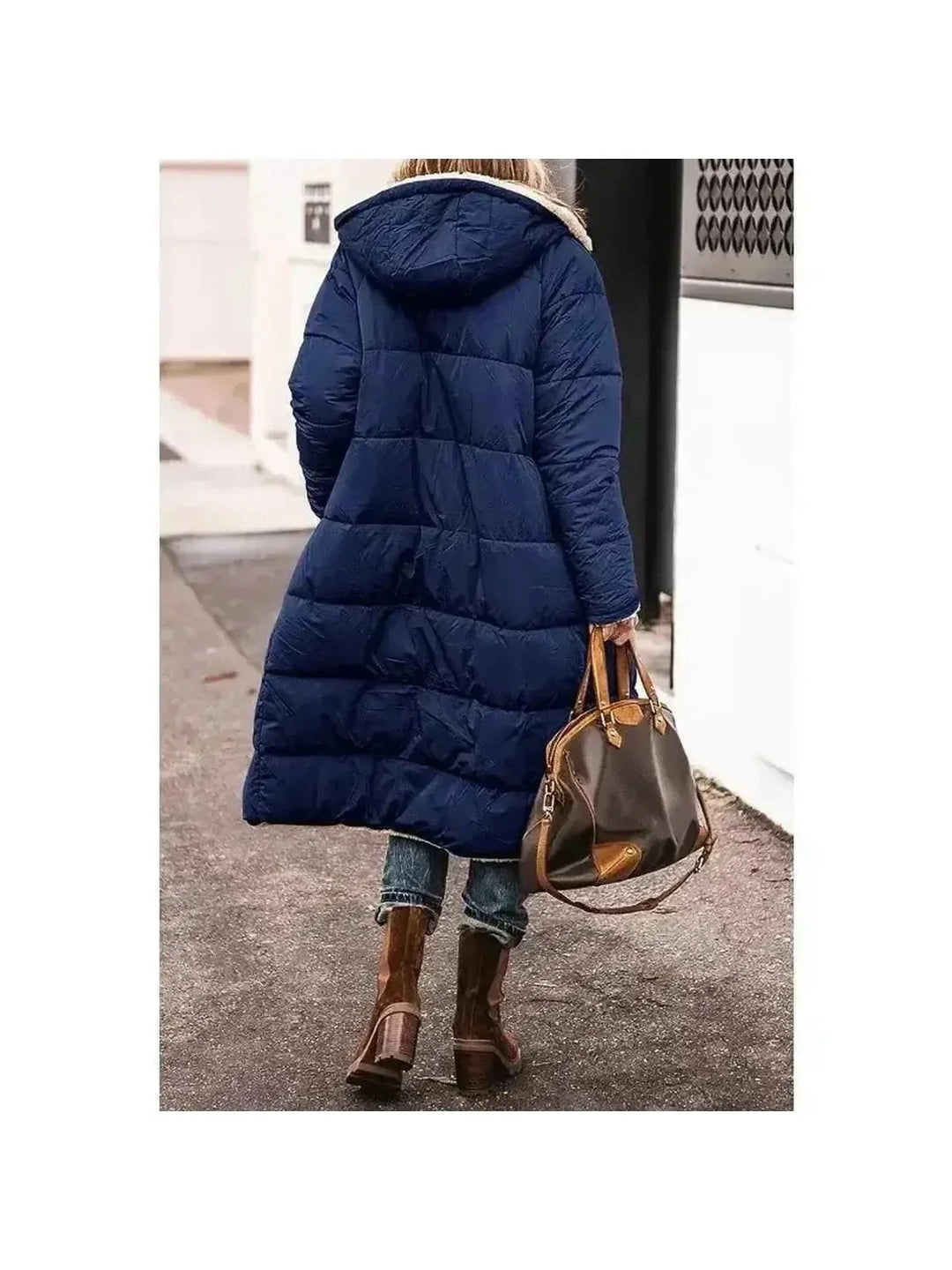 Women's Longline Puffer Coat | Casual