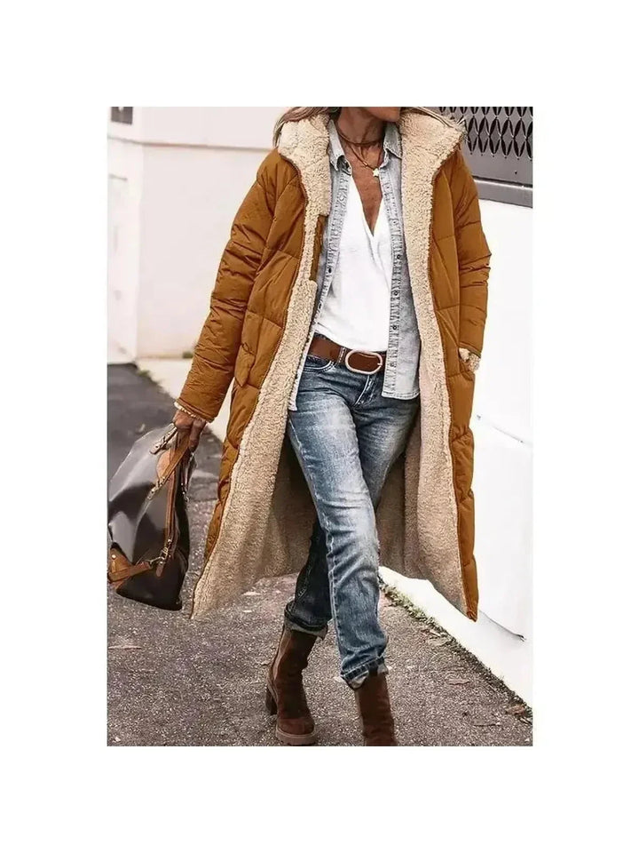 Women's Longline Puffer Coat | Casual