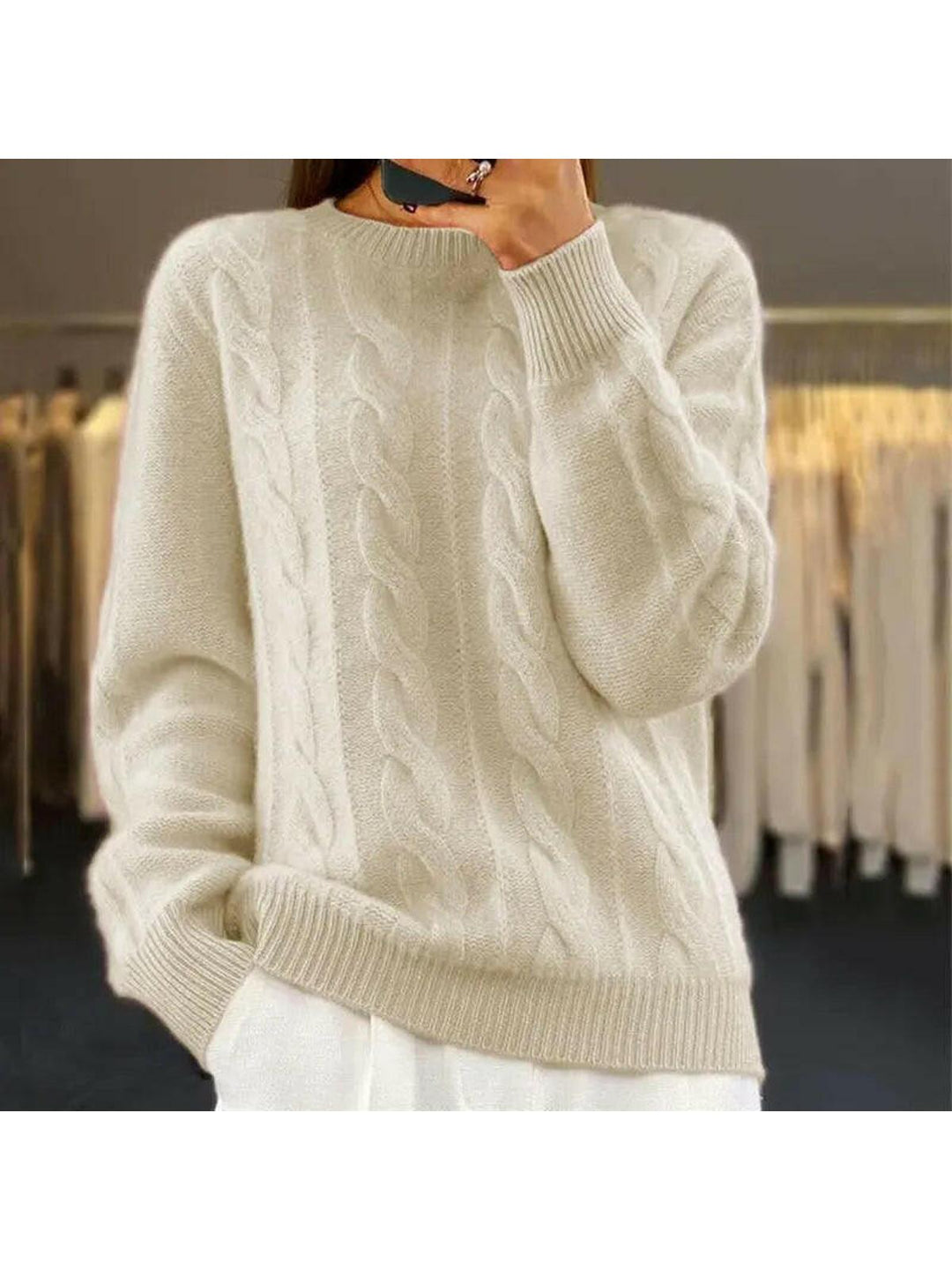 Women's Elegant Knit Jumper | Casual