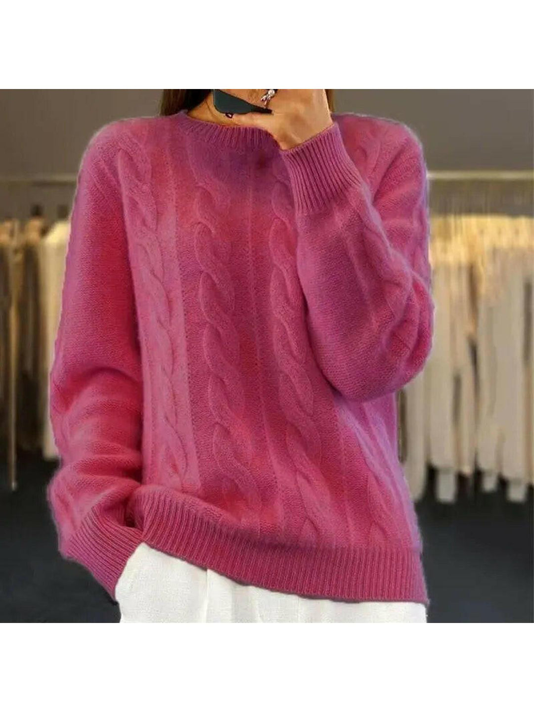 Women's Elegant Knit Jumper | Casual