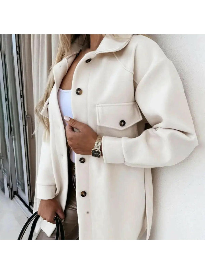 Women's Stylish Autumn Jacket | Belted