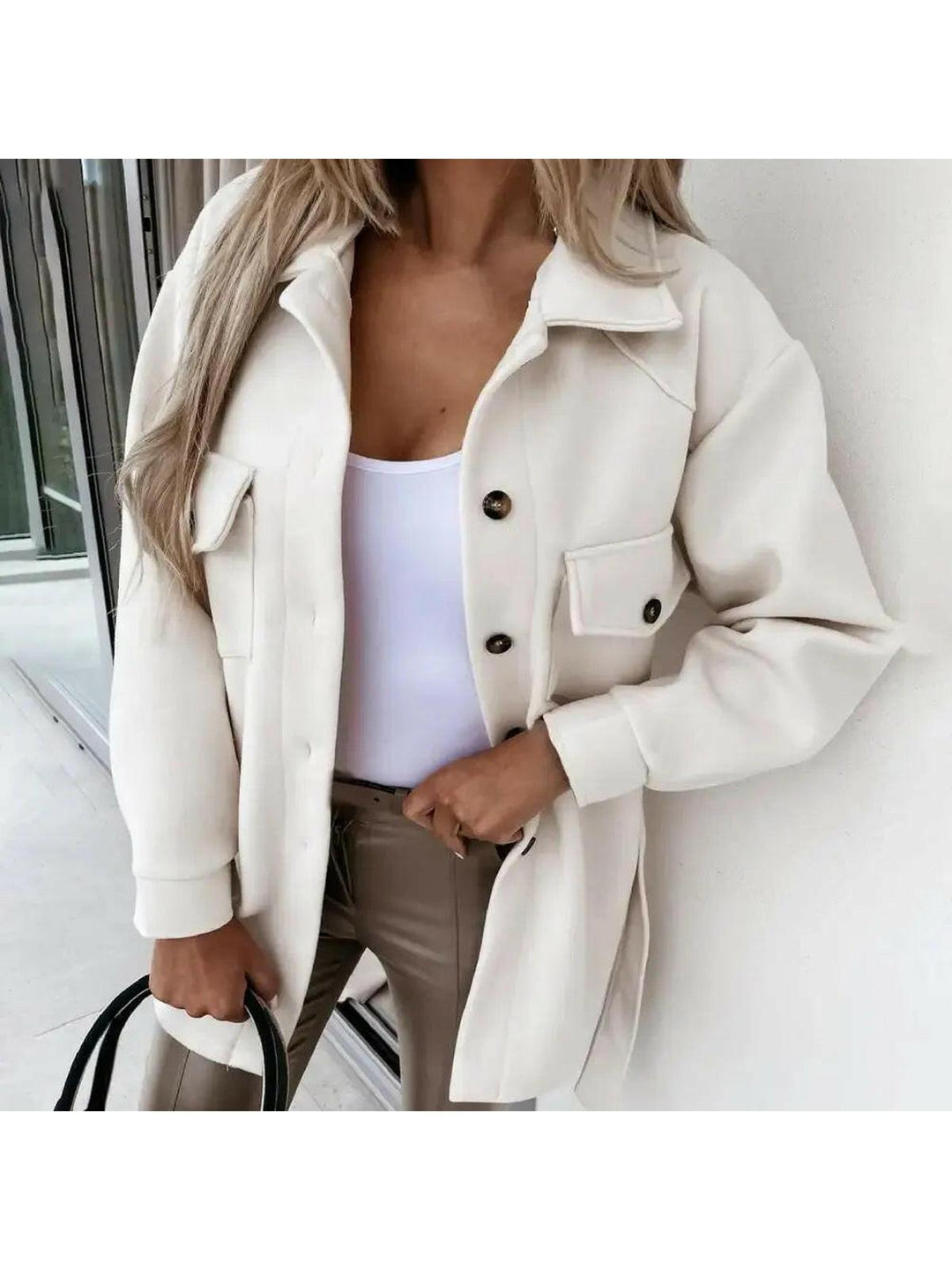 Women's Stylish Autumn Jacket | Belted