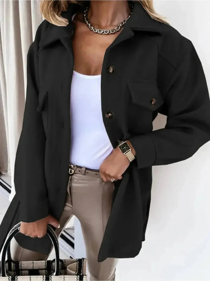 Women's Stylish Autumn Jacket | Belted