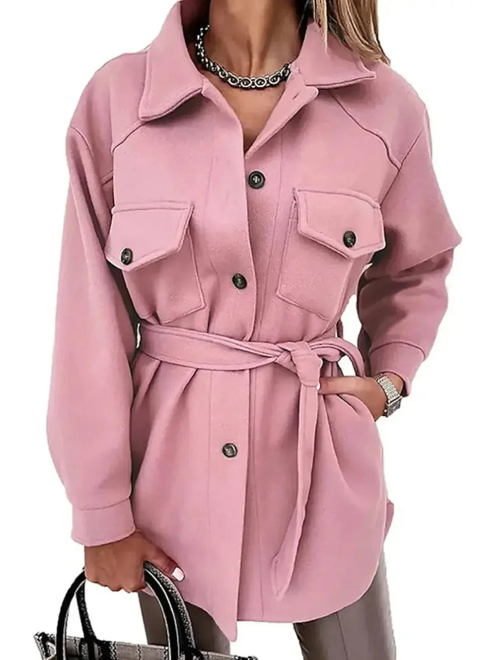 Women's Stylish Autumn Jacket | Belted