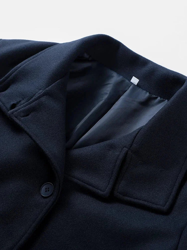 Women's Funnel Neck Winter Jacket | Cropped