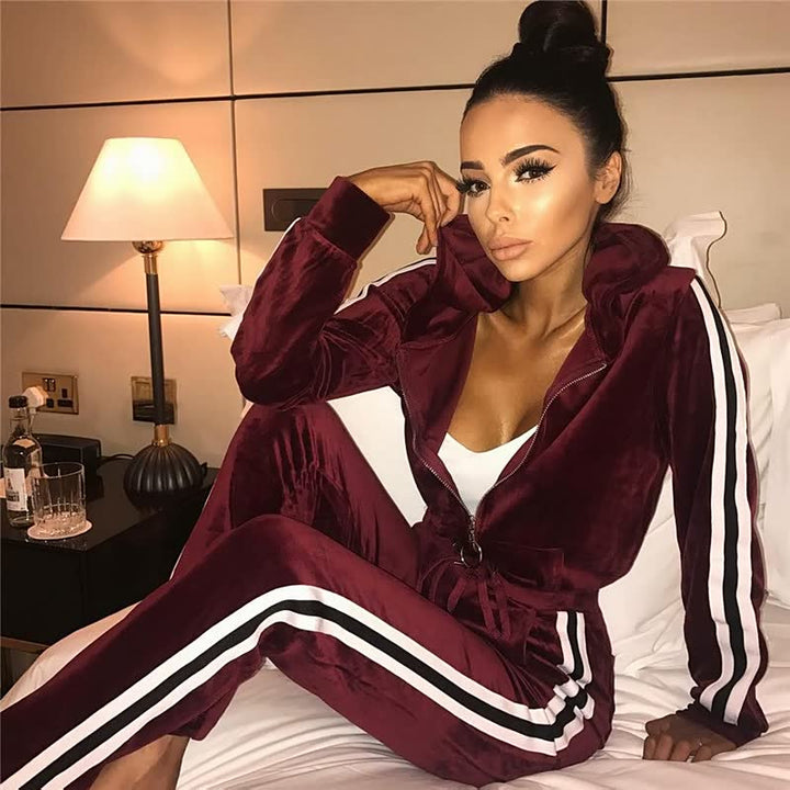 Women’s Hooded Tracksuit Set | Casual