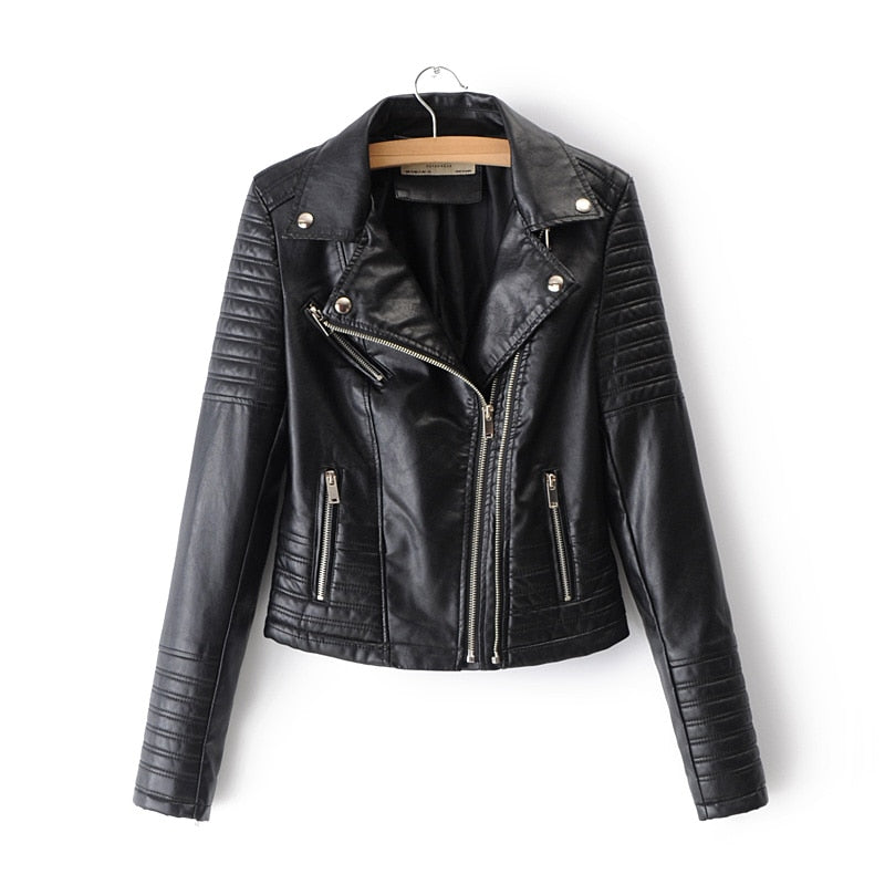 Women's Asymmetric Zip Moto Jacket | Casual