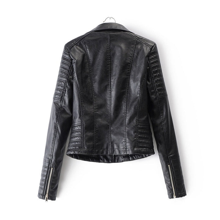 Women's Asymmetric Zip Moto Jacket | Casual