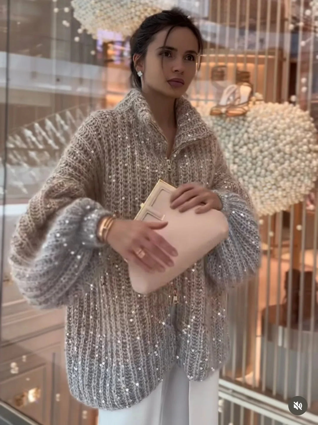 Women's Chunky Oversized Knit Jumper | Winter