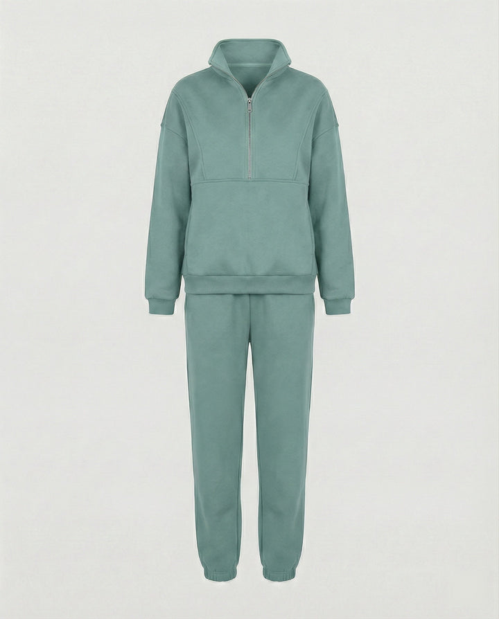 Women's Two-Piece Quarter-Zip Set | Casual
