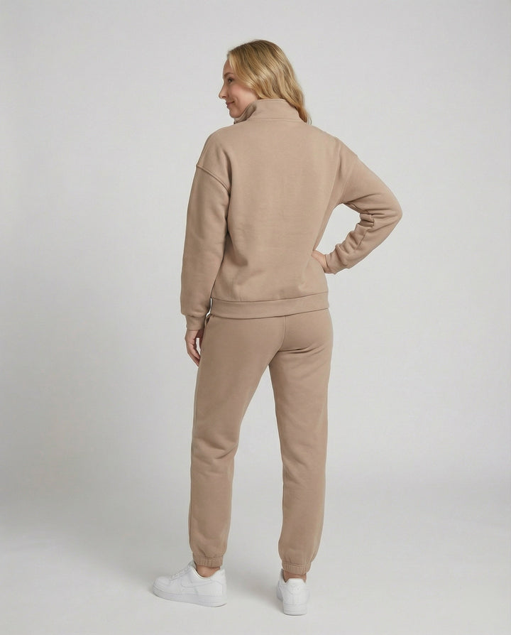 Women's Two-Piece Quarter-Zip Set | Casual