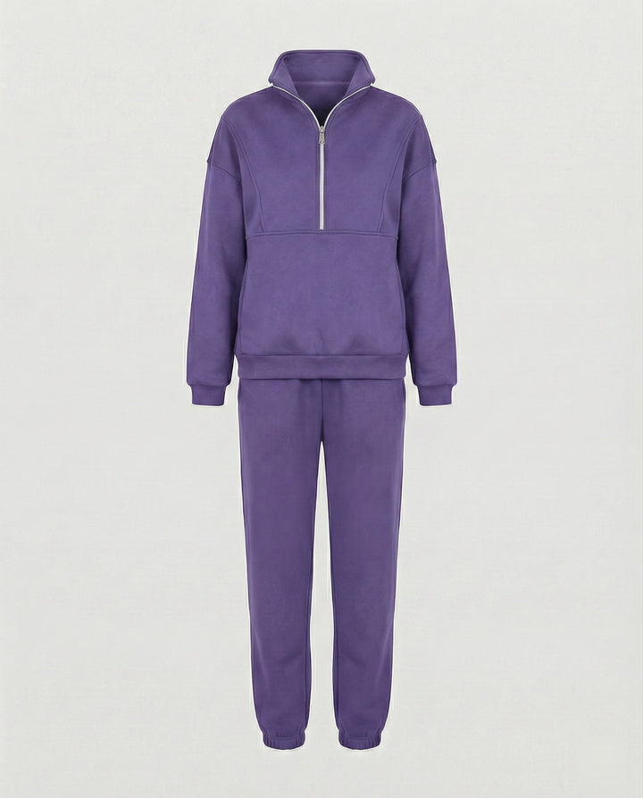 Women's Two-Piece Quarter-Zip Set | Casual