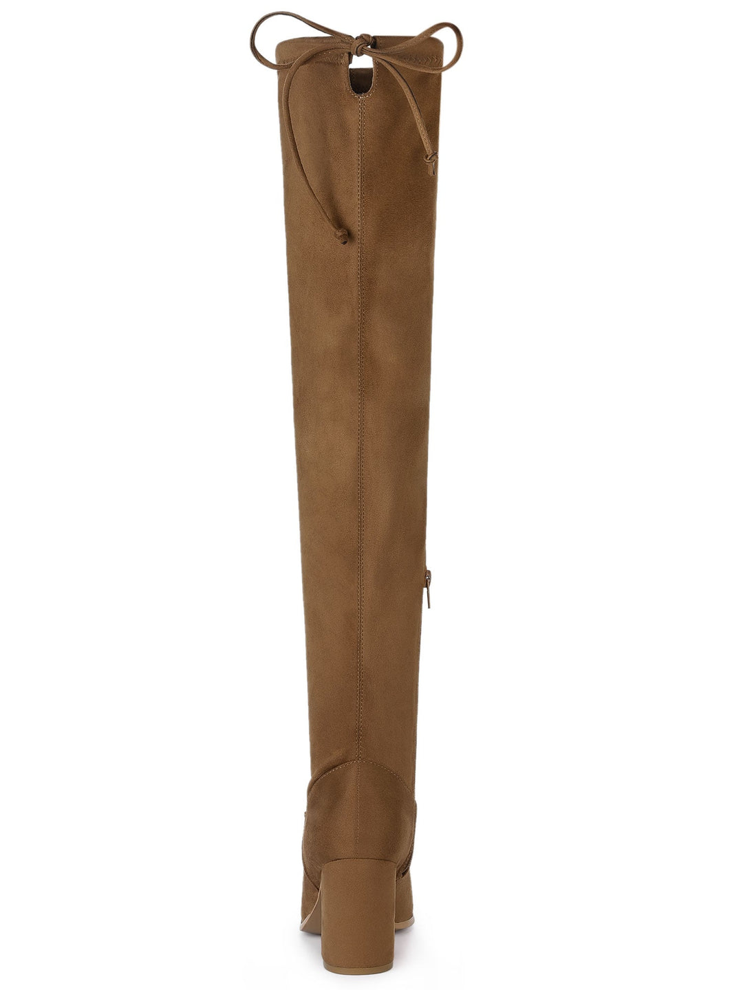 Women's Heel Zip Over the Knee Boots | Chunky
