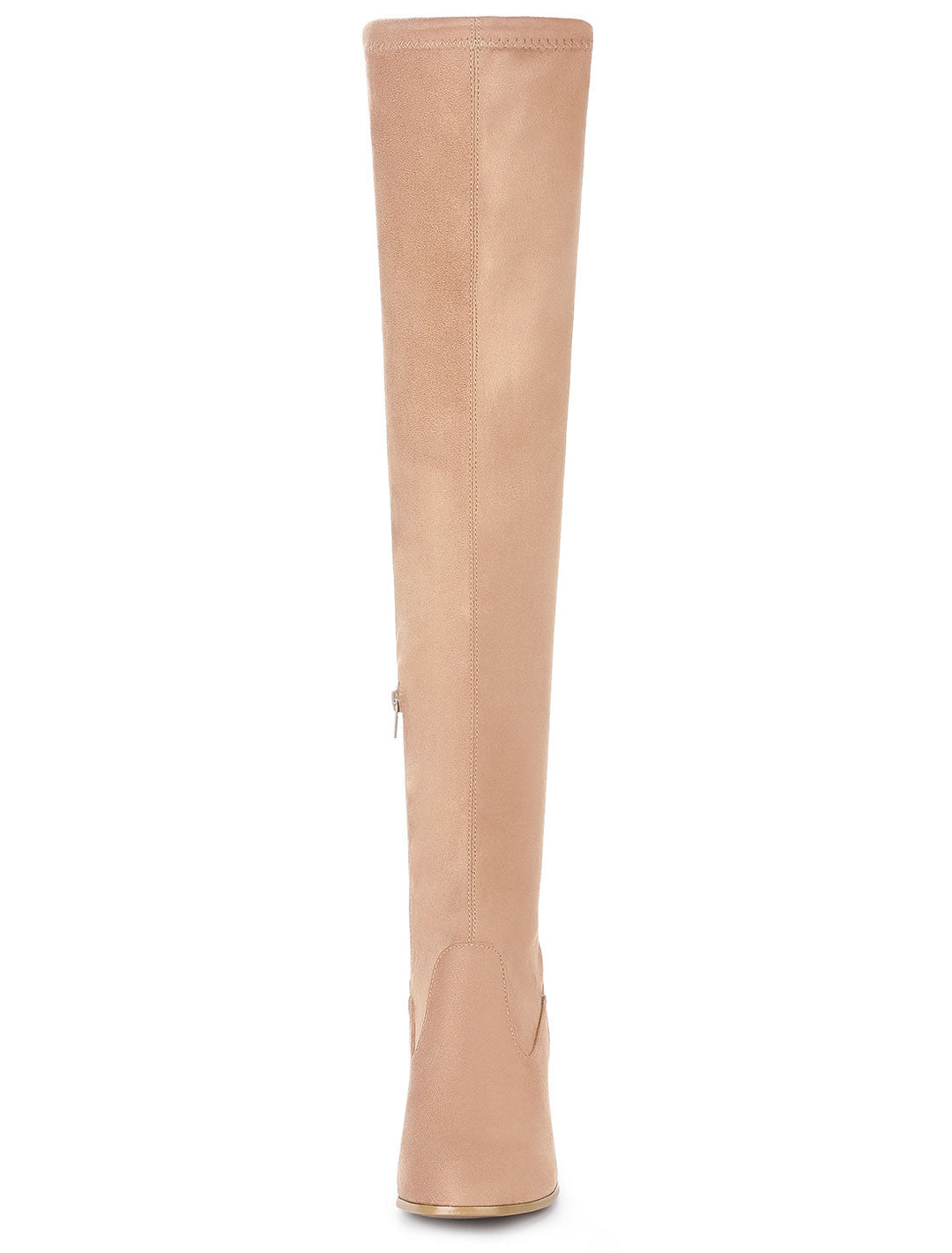 Women's Heel Zip Over the Knee Boots | Chunky