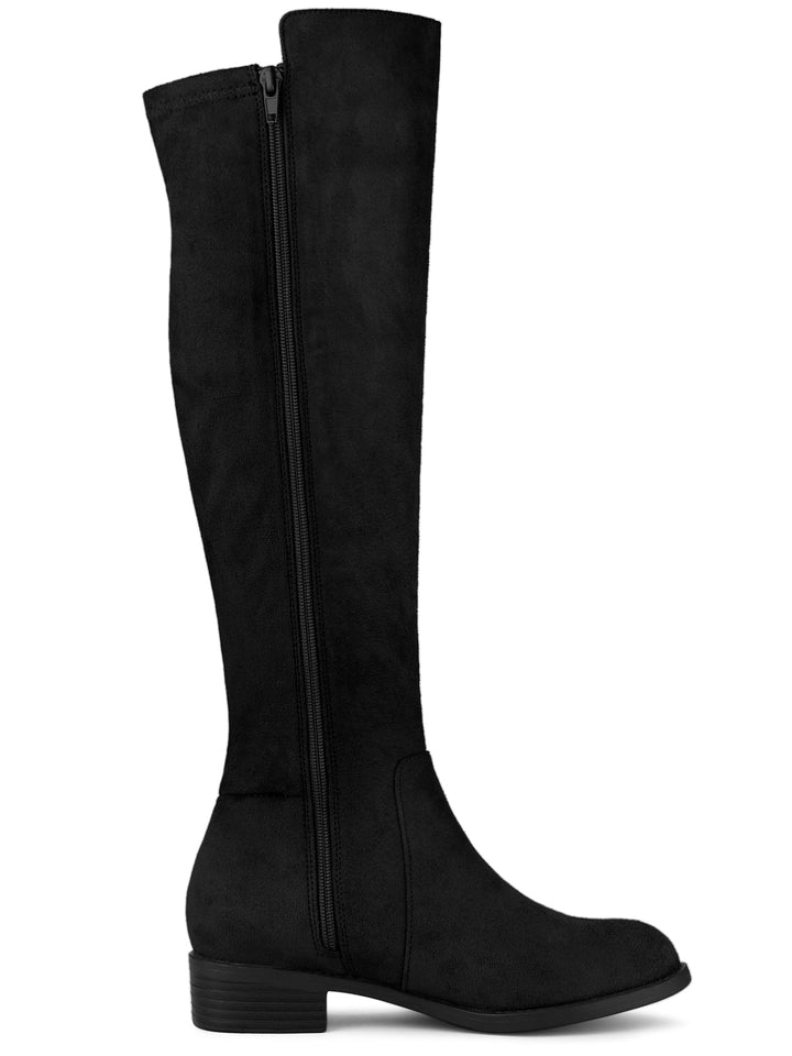Women's Heel Over The Knee Boots | Zip