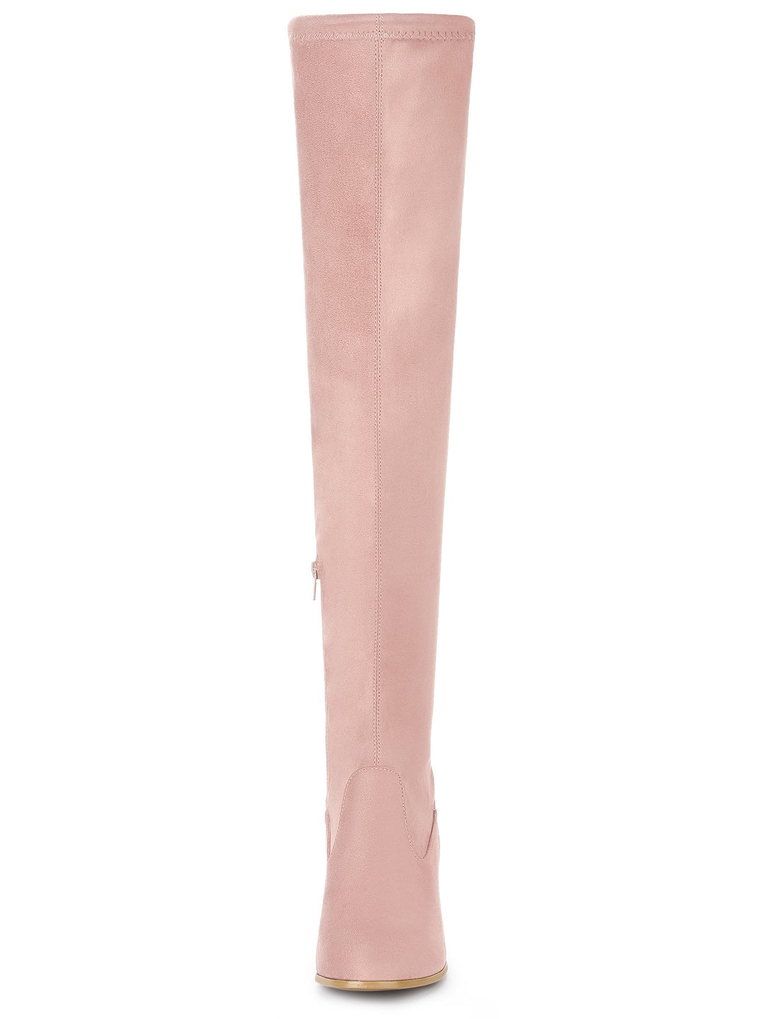 Women's Heel Zip Over the Knee Boots | Chunky